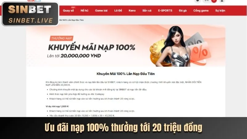 Ưu đãi nạp đầu
